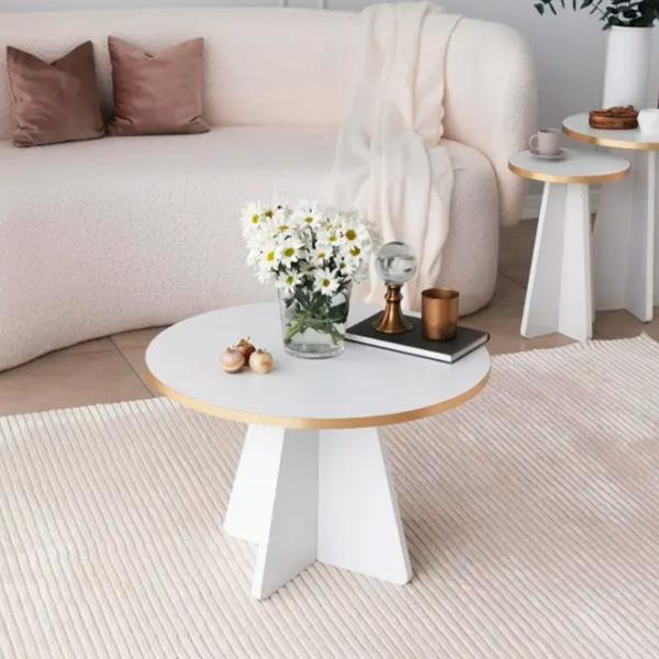 Măsuță de cafea Trendy Ciuperca GTR000751 White photo 3