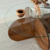 Măsuță de cafea Trendy Bubble 2 GTR000823 Brown photo 5