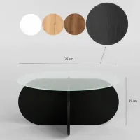 Măsuță de cafea Trendy Bubble GTR000758 Brown photo 5