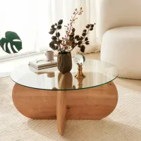 Măsuță de cafea Trendy Bubble GTR000759 Beige photo 2