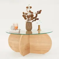 Măsuță de cafea Trendy Bubble GTR000759 Beige photo 7