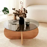 Măsuță de cafea Trendy Bubble GTR000760 Stejar Sonoma photo 6