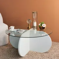 Măsuță de cafea Trendy Bubble GTR000762 White photo 2