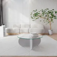 Măsuță de cafea Trendy Bubble GTR000762 White photo 4