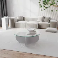 Măsuță de cafea Trendy Bubble GTR000762 White photo 6