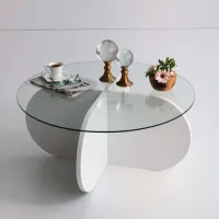 Măsuță de cafea Trendy Bubble GTR000762 White photo 7