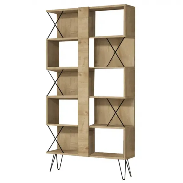 Etajeră Trendy Extra 167.3 x 90 x 22 cm / PAL / Sonoma Oak photo 1