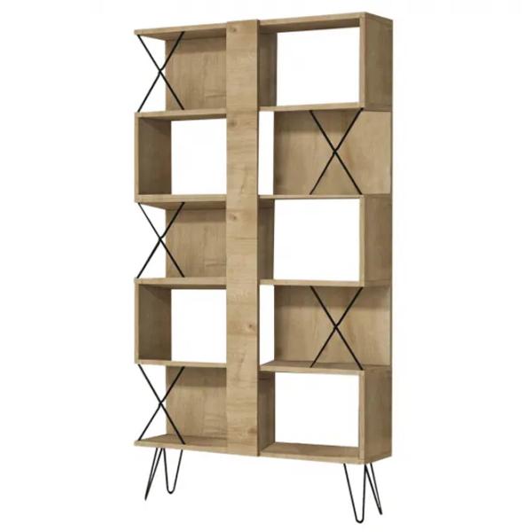 Etajeră Trendy Extra 167.3 x 90 x 22 cm / PAL / Sonoma Oak photo 1
