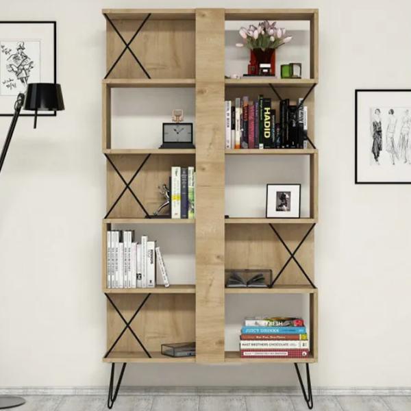 Etajeră Trendy Extra 167.3 x 90 x 22 cm / PAL / Sonoma Oak photo 2