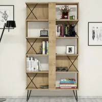 Стеллаж Trendy Extra 167.3 x 90 x 22см cm / ЛДСП / Дуб cонома photo 2