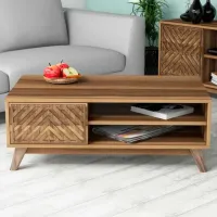 Журнальный столик Trendy Inci GTR000650 Коричневый photo 2