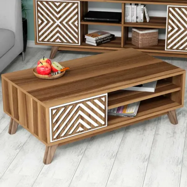 Măsuță de cafea Trendy Inci GTR000653 Brown photo 5