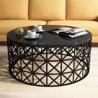Măsuță de cafea Trendy Selin GTR000661 Black photo 4