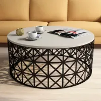 Măsuță de cafea Trendy Selin GTR000663 Cream photo 2