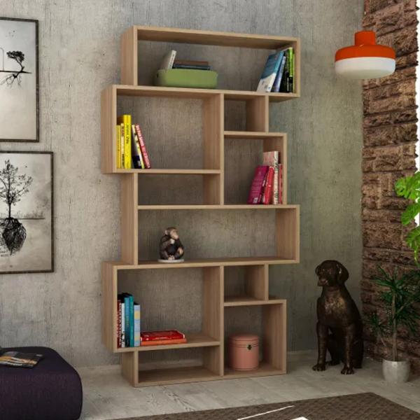 Стеллаж Deco Karmato 168.5 x 96 x 25.5см cm / ЛДСП / Дуб cонома photo 2