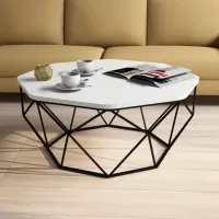 Măsuță de cafea Trendy Diamant GTR000677 White photo 2