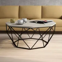 Măsuță de cafea Trendy Diamant GTR000674 Cream photo 3