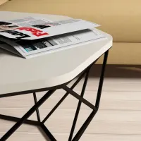 Măsuță de cafea Trendy Diamant GTR000674 Cream photo 5