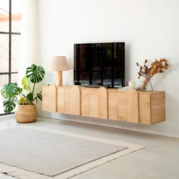 Тумба под телевизор Trendy Linia Noua 45 x 180 x 35см / ДСП photo 3
