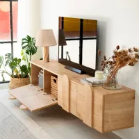 Тумба под телевизор Trendy Linia Noua 45 x 180 x 35см / ДСП photo 7