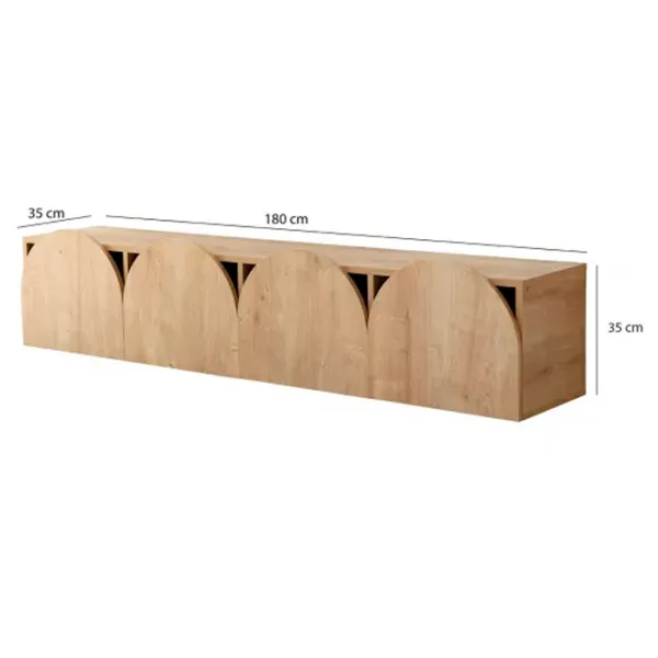 Тумба под телевизор Trendy Mesta 45 x 180 x 35см / ДСП photo 2
