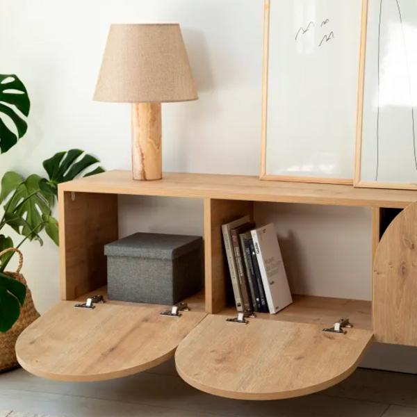 Тумба под телевизор Trendy Mesta 45 x 180 x 35см / ДСП photo 7