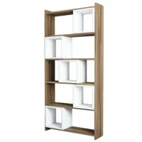 Etajeră Trendy Box 170 x 80 x 22 cm / PAL / Walnut