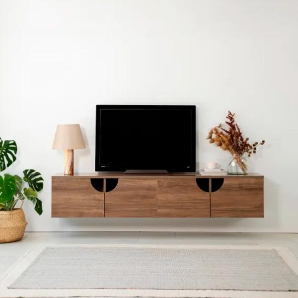 Тумба под телевизор Trendy Grotte 45 x 180 x 35см / ДСП photo 4