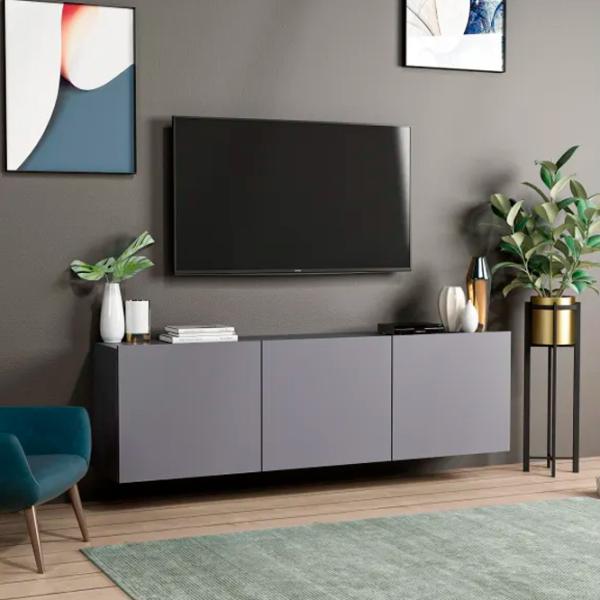 Тумба под телевизор Trendy Alb 44 x 150 x 31см / ДСП photo 7