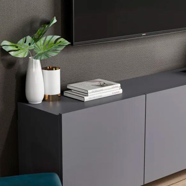 Тумба под телевизор Trendy Alb 44 x 150 x 31см / ДСП photo 8