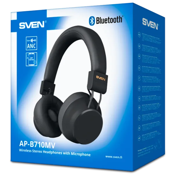 Наушники Sven AP-B710MV Черный Беспроводные/ Персональный photo 7