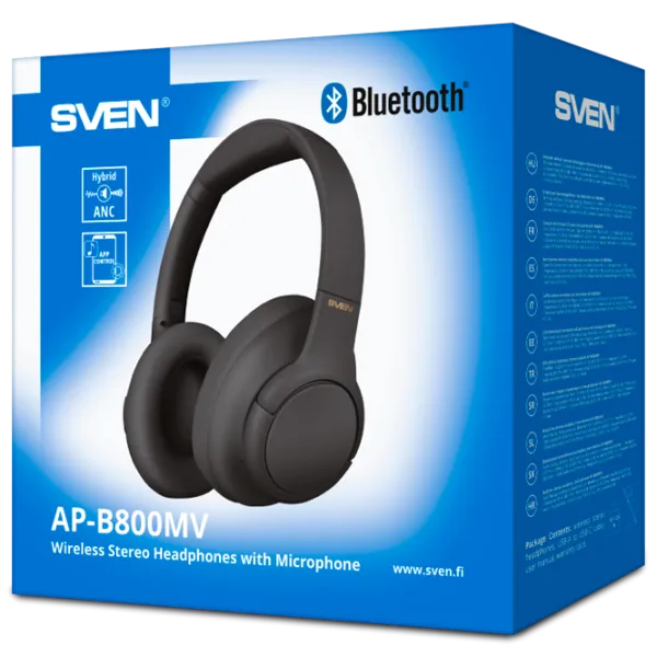 Наушники Sven AP-B800MV Черный Беспроводные/ Персональный photo 5