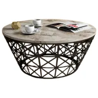 Журнальный столик Trendy Stil GTR000680 Marmura White