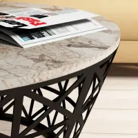 Măsuță de cafea Trendy Stil GTR000680 Marmura White photo 5