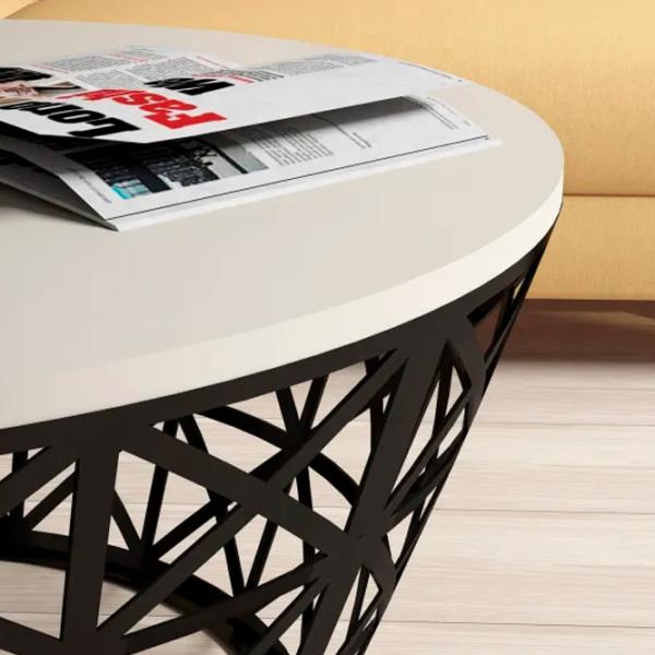 Măsuță de cafea Trendy Stil GTR000681 Cream photo 4