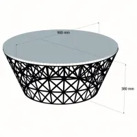 Măsuță de cafea Trendy Stil GTR000682 Stejar Sonoma photo 5