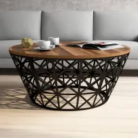 Măsuță de cafea Trendy Stil GTR000683 Brown photo 3
