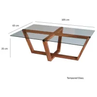 Măsuță de cafea Trendy Amalfi GTR000827 Brown photo 8
