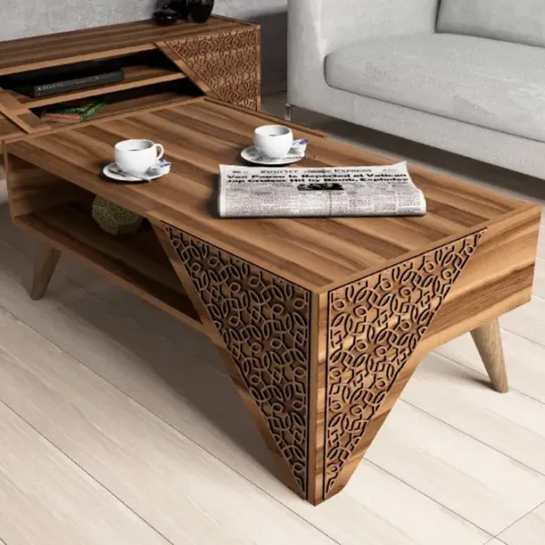 Măsuță de cafea Trendy Beril GTR000643 Brown photo 2