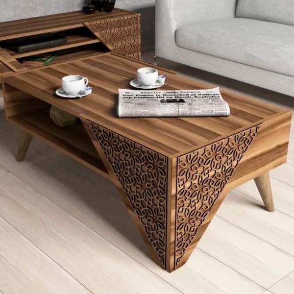 Măsuță de cafea Trendy Beril GTR000643 Brown photo 2