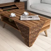 Măsuță de cafea Trendy Beril GTR000643 Brown photo 2