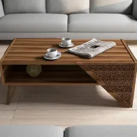 Măsuță de cafea Trendy Beril GTR000643 Brown photo 3