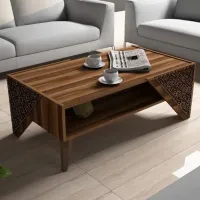 Măsuță de cafea Trendy Beril GTR000643 Brown photo 4