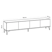 Comodă TV Trendy Nora 50 x 180 x 35 / PAL photo 2