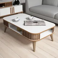 Măsuță de cafea Trendy Eylul GTR000628 White photo 2