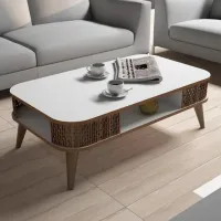 Măsuță de cafea Trendy Eylul GTR000628 White photo 5