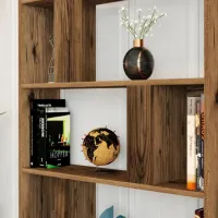 Etajeră Trendy Lima 180 x 90 x 20 cm / PAL / Walnut photo 4