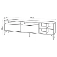 Comodă TV Trendy EVA 52 x 180 x 35 / PAL photo 2