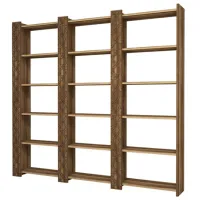 Etajeră Trendy City 3 170 x 184 x 24 cm / PAL / Walnut