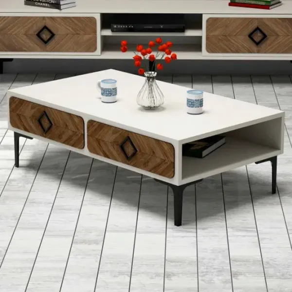 Журнальный столик Trendy Samba GTR000637 Кремовый photo 3